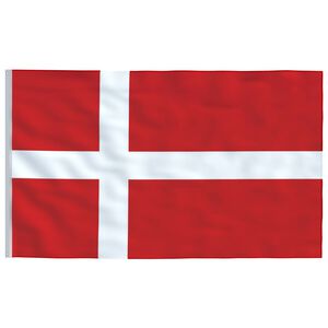 vidaXL Flagge D&auml;nemarks 90 x 150 cm
