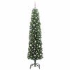 vidaXL K&uuml;nstlicher Weihnachtsbaum mit 300 LEDs mit St&auml;nder Gr&uuml;n 240 cm