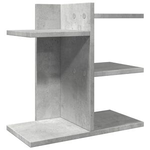 vidaXL Schreibtisch-Organizer Betongrau 42x21,5x42 cm Holzwerkstoff