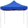 vidaXL Profi-Partyzelt Faltbar Aluminium 4,5x3 m Blau