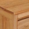 vidaXL TV-Schrank 115x30x40 cm Massivholz Teak