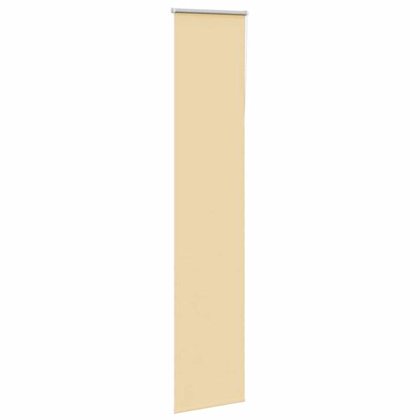 vidaXL Verdunkelungsrollo Beige 50x230cm Stoffbreite 45,7 cm Polyester