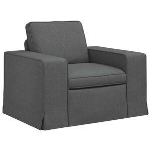 vidaXL Sofa Dunkelgrau 103 x 80 x 82 cm Stoff