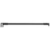 vidaXL Duschwand Stabilisierungsstange 47,5 cm f&uuml;r 68/ mm Glas Schwarz