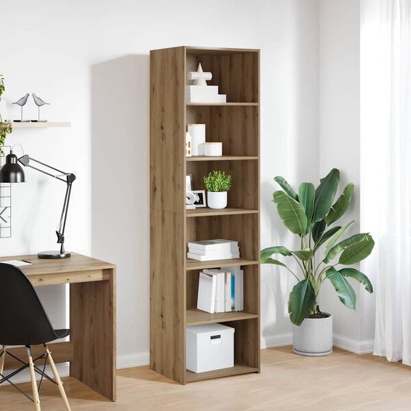 vidaXL Schrank Artisan-Eiche 50 x 41 x 185 cm Holzwerkstoff