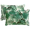 vidaXL Kissenbezug 2 stk. HOUTEN Blattmuster 50 x 70 cm Polyester