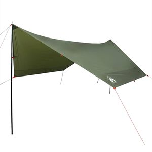 vidaXL Tarp Olivgr&uuml;n 462x306x211 cm Wasserdicht