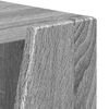 vidaXL Seitenregal Graues Sonoma 33 x 32 x 70,5 cm Holzwerkstoff