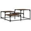 vidaXL Couchtisch Braun Eichen-Optik 87,5x87,5x40 cm Holzwerkstoff