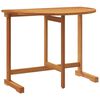 vidaXL Balkontisch Klappbar 90x60x72 cm Massivholz Akazie