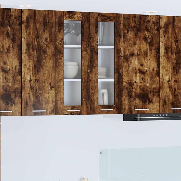 vidaXL H&auml;ngeschrank Ger&auml;ucherte Eiche 60 x 31 x 80 cm Holzwerkstoff