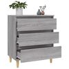 vidaXL Sideboard Grau Sonoma 60x35x70 cm Holzwerkstoff