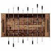 vidaXL Tischfu&szlig;balltisch Altholz 125 x 60,5 x 80 cm Holzwerkstoff