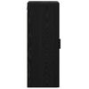 vidaXL Wandschrank Schwarz Eichen-Optik 34,5 x 34 x 90 cm