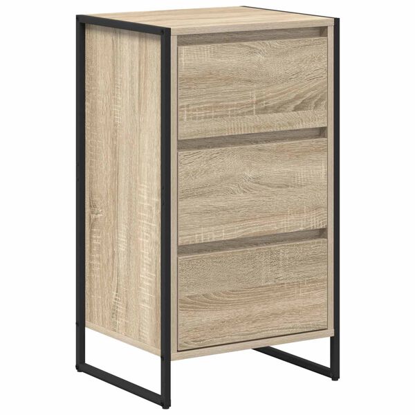 vidaXL Sideboard mit Schubladen Sonoma 42 x 36 x 75,5 cm Holzwerkstoff
