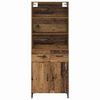 vidaXL Highboard Altholz 69,5 x 34 x 180 cm Holzwerkstoff