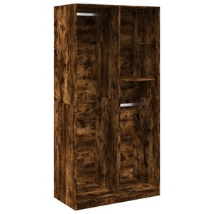 vidaXL Kleiderschrank R&auml;uchereiche 100x50x200 cm Holzwerkstoff