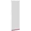 vidaXL Verdunkelungsrollo Rot 40x130 cm Stoffbreite 35,7 cm Polyester