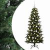 vidaXL K&uuml;nstlicher Weihnachtsbaum mit Weihnachtskugel 180 cm 300 LEDs