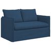 vidaXL Sofa Set 2 pcs Blau 196 x 82 x 85 cm Stoff