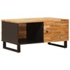 vidaXL Couchtisch Braun 80 x 50 x 40 cm Massivholz Mango