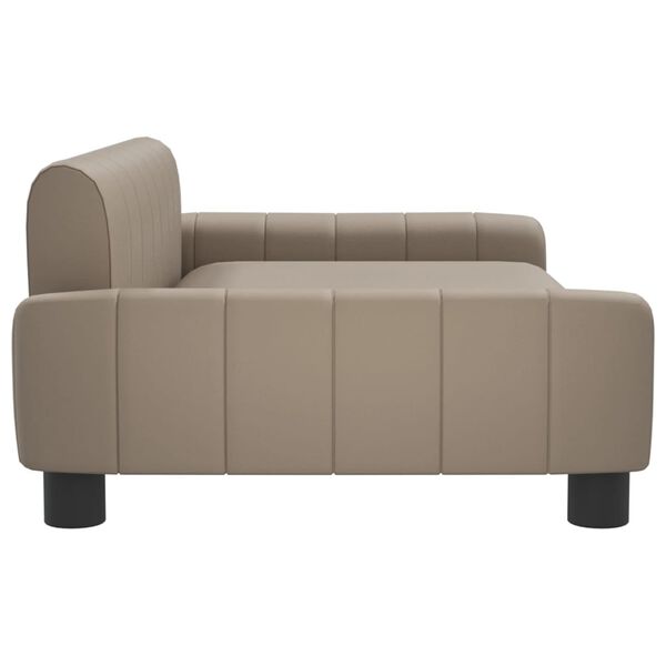 vidaXL Kindersofa Cappuccino 90x53x30 cm Kunstleder