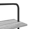 vidaXL B&uuml;cherregal Graues Sonoma 60 x 24 x 168 cm Holzwerkstoff