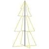 vidaXL Weihnachtsbaum in Kegelform 300 LEDs Indoor & Outdoor 120x220cm