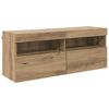vidaXL TV-Wandschrank 100 x 30 x 40 cm Artisan-Eiche Holzwerkstoff