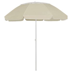 vidaXL Strandschirm Sandgelb 300 cm