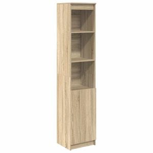 vidaXL Highboard Sonoma-Eiche 37,5x35x180 cm Holzwerkstoff