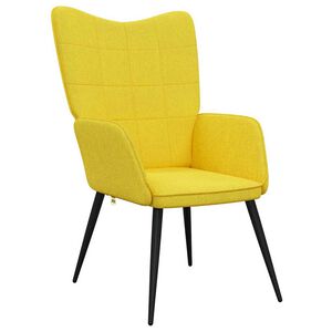 vidaXL Relaxsessel Senfgelb Stoff