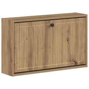 vidaXL Wandmontierter Schuhschrank EDE 71 x 17 x 43 cm Holzwerkstoff