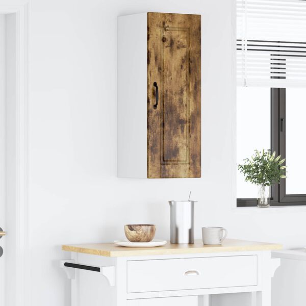 vidaXL K&uuml;chenschrank Ger&auml;ucherte Eiche 30 x 31 x 80 cm Holzwerkstoff