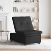 vidaXL Schlafsofa mit Kissen Schwarz 67 x 194 x 82 cm Sperrholz