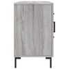 vidaXL Sideboard Grau Sonoma 100x36x60 cm Holzwerkstoff