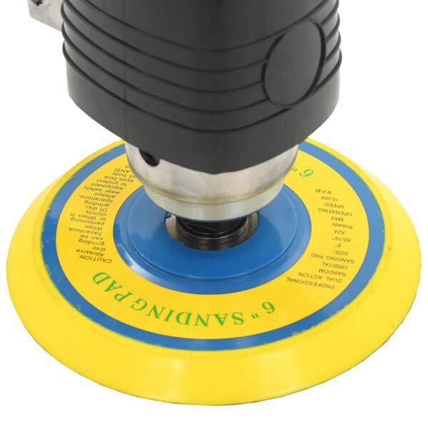 vidaXL Druckluft-Schwingschleifer mit Griff 150 mm