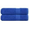 vidaXL Handt&uuml;cher FROGN 2 Stk. Blau 50x100 cm 360 g/m&sup2;