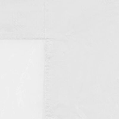 vidaXL Partyzelt-Seitenwände 2 Stk. mit Fenster Weiß