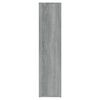vidaXL B&uuml;cherschrank Grau Sonoma 50x25x106 cm