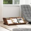 vidaXL Magazinregal mit Regal Altholz 90 x 53 x 28,5 cm Holzwerkstoff