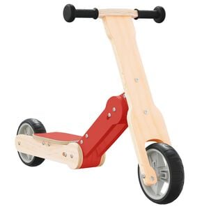 vidaXL Kinderroller 2-in-1 Rot