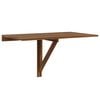 vidaXL Wand-Klapptisch Braun Eichen-Optik 100x60x56 cm Holzwerkstoff