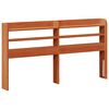 vidaXL Bettrahmen Wachsbraun 150 x 200 cm Massivholz Kiefer
