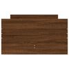 vidaXL Bettgestell mit Schubladen Braun Eichen-Optik 90x190 cm