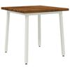 vidaXL Quadratischer Esstisch 60 x 55 x 75 cm Massivholz Akazie