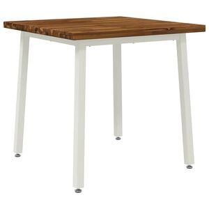 vidaXL Quadratischer Esstisch 60 x 55 x 75 cm Massivholz Akazie