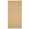 vidaXL Teppich Natur Sisal 100x200 cm