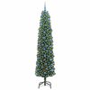 vidaXL K&uuml;nstlicher Weihnachtsbaum mit 300 LEDs mit St&auml;nder Gr&uuml;n 240 cm