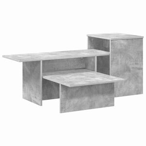 vidaXL Konsolentisch Betongrau 91,5 x 35 x 38,5 cm Holzwerkstoff